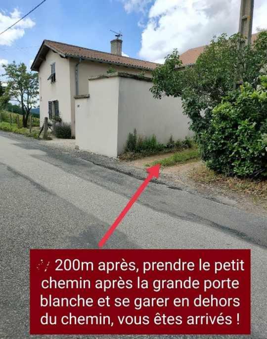 Au Coeur Des Vignes Chenas Du Beaujolais Appartement La Chapelle-de-Guinchay Buitenkant foto